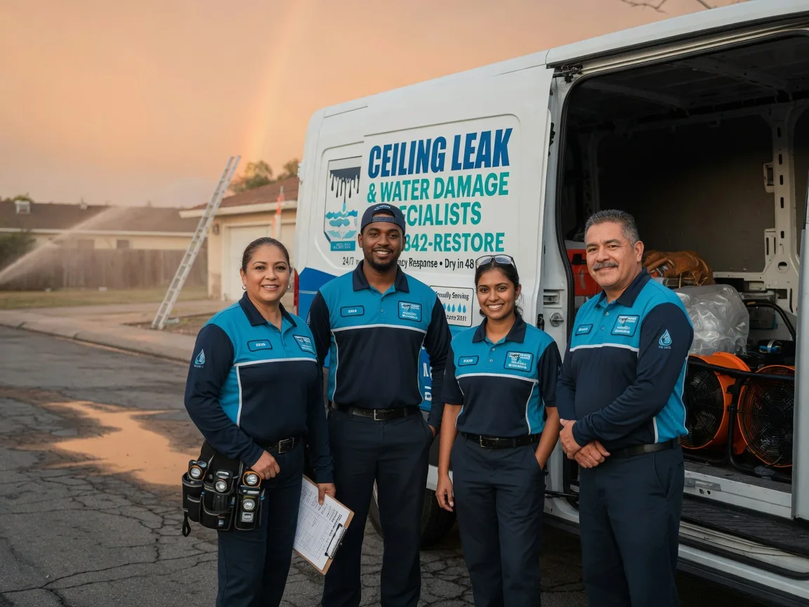 Ceiling Leak Cleanup company in Haviland, OH