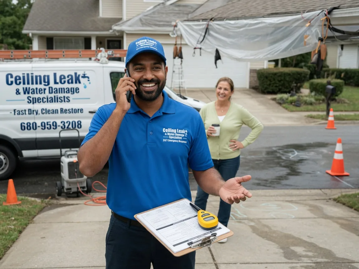 Ceiling Leak Cleanup Haviland, OH FAQs